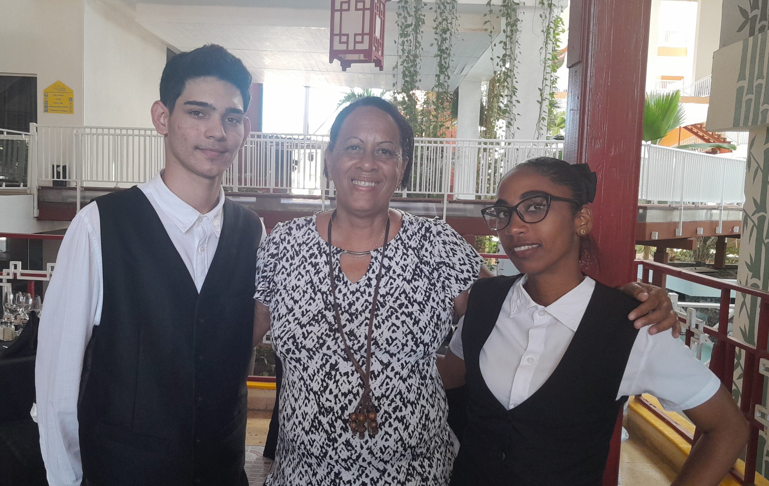 Teresita desarrolla un hermoso trabajo con los jóvenes