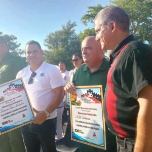 Celebran en Cárdenas acto por el 26 de julio