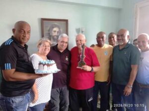Pancho Soriano en sus 80